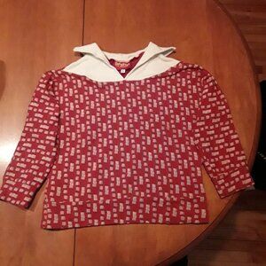 Freddies of Pinewood Brown Sweater Girl Top